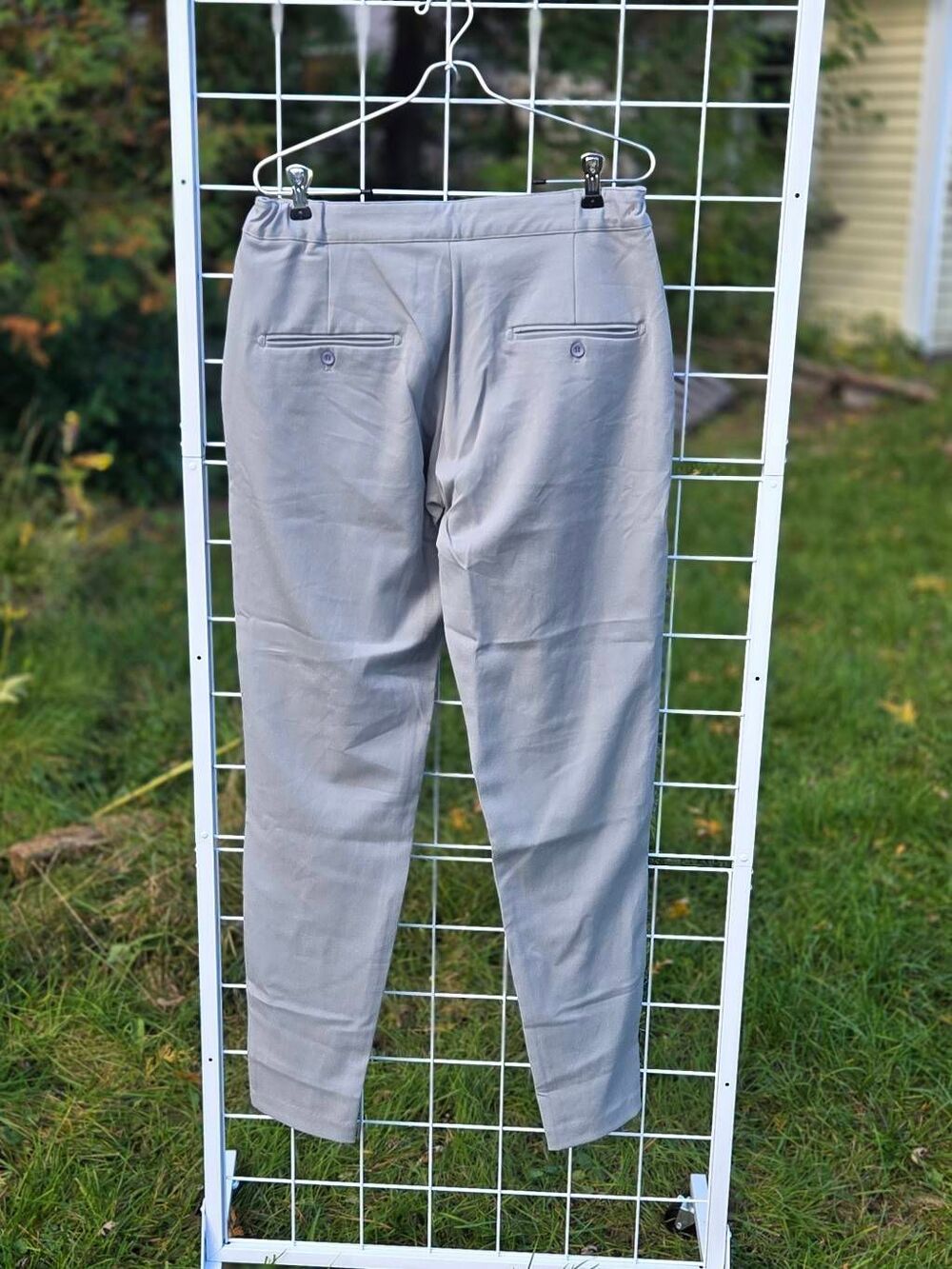 Tailored Athlete 365 Pants Slim Tapered  Trousers Light Grey Sz. 32x32  365 Pant - Picture 4 of 5